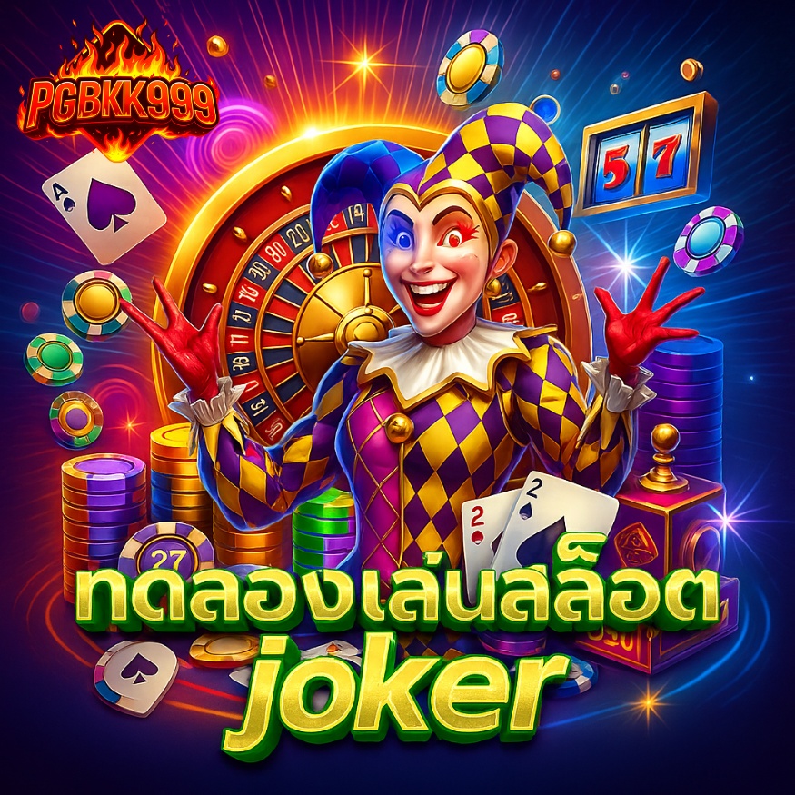 ทดลองเล่นสล็อต Joker เล่นฟรีทุกค่าย ครบจบในเว็บเดียว